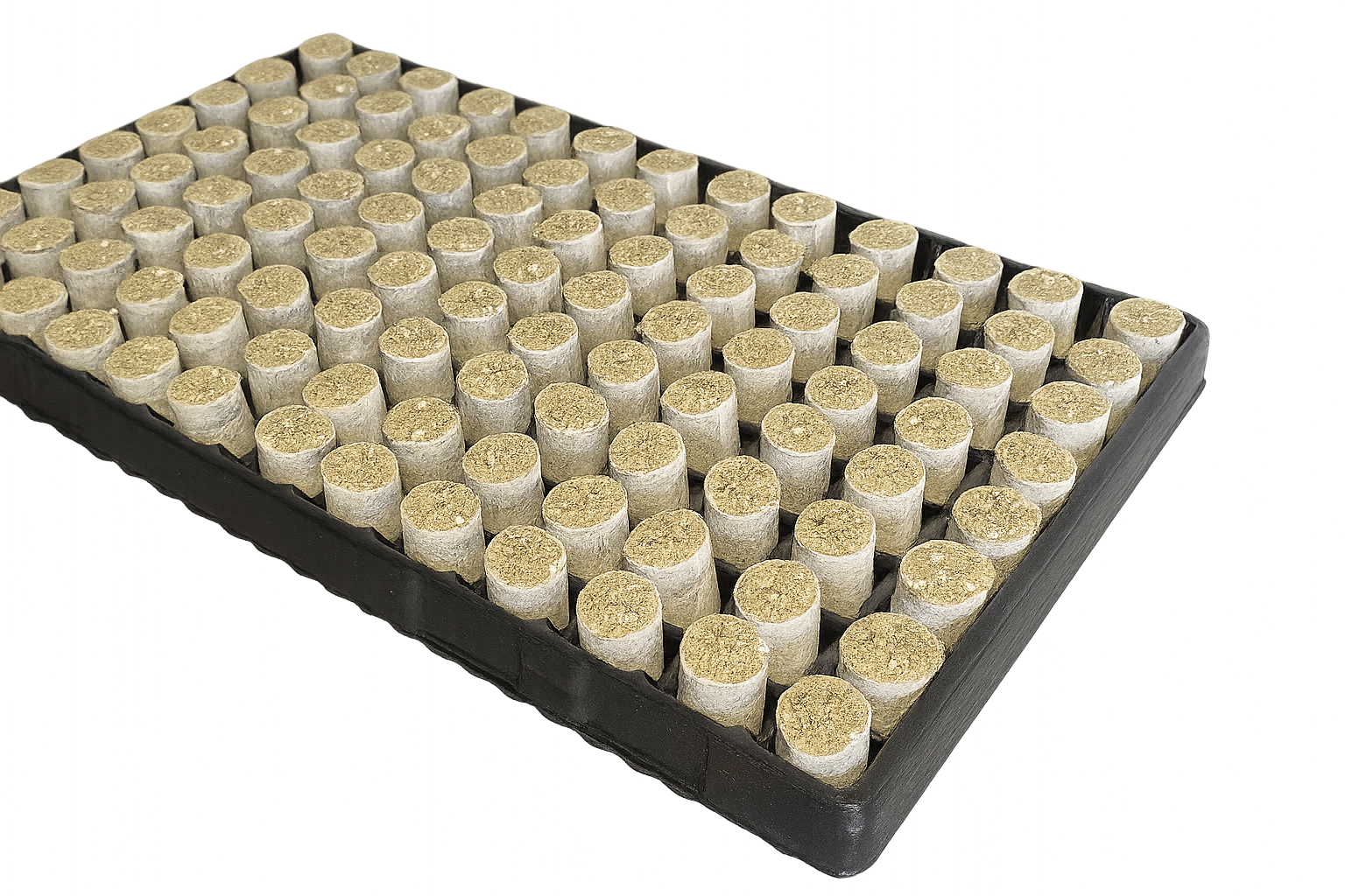 Tray-104st: Paperbus Steenwol Pluggen (104)